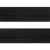 Рулонная молния с покрытием PVC спираль тип 3 (упак.270м) -черная с полосой СВО - купить в Таганроге. Цена: 12.74 руб.