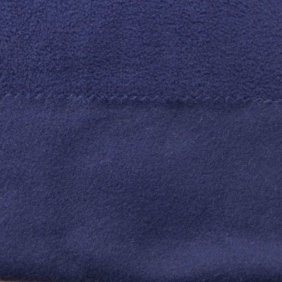 Флис DTY 19-3920, 180 г/м2, шир. 150 см, цвет т.синий - купить в Таганроге. Цена 646.04 руб.