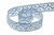 Тесьма кружевная 0621-1346А, шир. 13 мм/уп. 20+/-1 м, цвет 132-голубой - купить в Таганроге. Цена: 569.26 руб.
