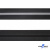 Рулонная молния с покрытием PVC спираль тип 3 (упак.270м) -черная с полосой СВО - купить в Таганроге. Цена: 12.74 руб.