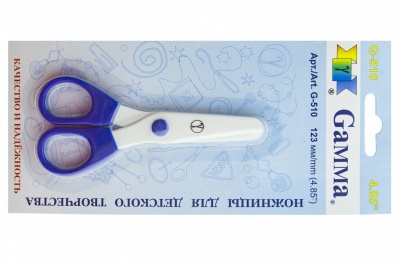 Ножницы G-510 детские 123 мм - купить в Таганроге. Цена: 137.45 руб.