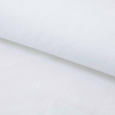 Флис DTY 240 г/м2, White/белый, 150 см (2,77м/кг) - купить в Таганроге. Цена 640.46 руб.