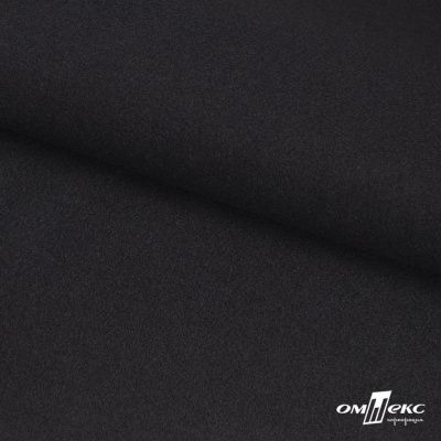 Трикотажное полотно "Монне" 100% полиэстр, 152см, 350 г/м2, чёрный, м - купить в Таганроге. Цена 385 руб.
