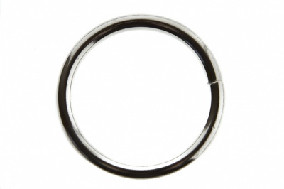 Кольцо металлическое d-38 мм, цв.-никель - купить в Таганроге. Цена: 4.89 руб.