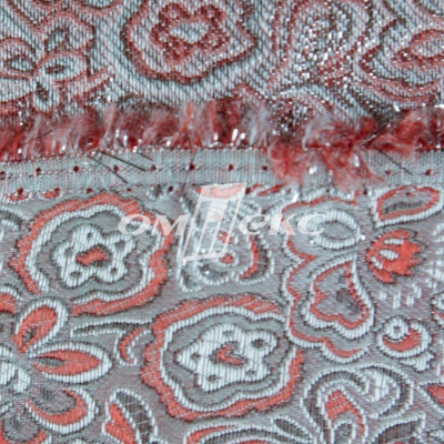 Ткань костюмная жаккард, 135 гр/м2, шир.150см, цвет красный№12 - купить в Таганроге. Цена 441.92 руб.
