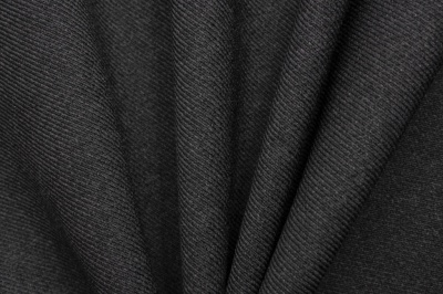 Ткань костюмная 25505 2003, 265 гр/м2, шир.150см, цвет т.серый - купить в Таганроге. Цена 418.73 руб.