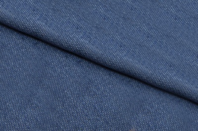 Ткань джинсовая №96, 160 гр/м2, шир.148см, цвет голубой - купить в Таганроге. Цена 350.42 руб.