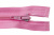 Спиральная молния Т5 513, 40 см, автомат, цвет св.розовый - купить в Таганроге. Цена: 13.17 руб.
