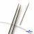 Спицы для вязания металлические d-2.5 мм круговые на тросике 53 см - купить в Таганроге. Цена: 53.90 руб.