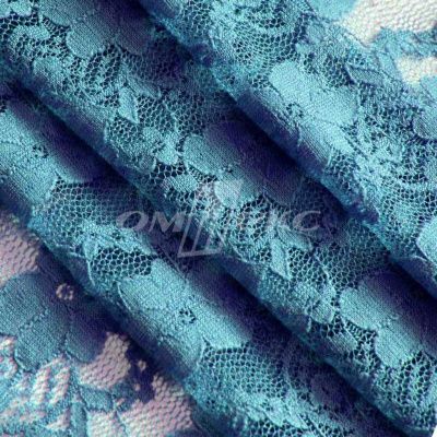 Кружевное полотно стрейч 15A61/BLUE, 100 гр/м2, шир.150см - купить в Таганроге. Цена 1 581 руб.