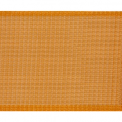 Лента капроновая "Гофре", шир. 110 мм/уп. 50 м, цвет оранжевый - купить в Таганроге. Цена: 26.93 руб.