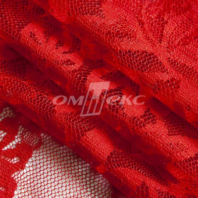 Кружевное полотно стрейч 15A29/RED, 105 гр/м2, шир.155см - купить в Таганроге. Цена 2 101.46 руб.