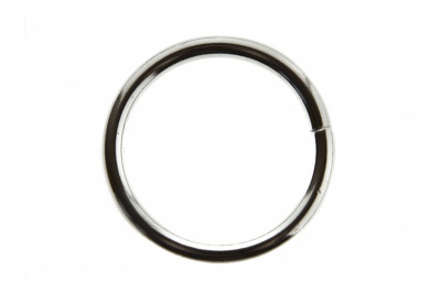 Кольцо металлическое d-3 х 32 мм, цв.-никель - купить в Таганроге. Цена: 3.92 руб.