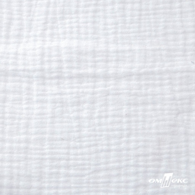 Ткань Муслин, 100% хлопок, 125 гр/м2, шир. 140 см #201 цв.(2)-белый - купить в Таганроге. Цена 464.97 руб.