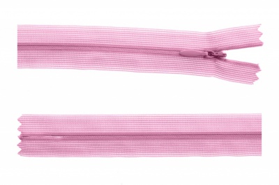 Молния потайная Т3 513, 20 см, капрон, цвет св.розовый - купить в Таганроге. Цена: 5.17 руб.