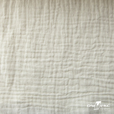 Ткань Муслин, 100% хлопок, 125 гр/м2, шир. 135 см (16) цв.молочно белый - купить в Таганроге. Цена 337.25 руб.