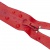 Молния водонепроницаемая PVC Т-7, 90 см, разъемная, цвет (820) красный - купить в Таганроге. Цена: 61.18 руб.