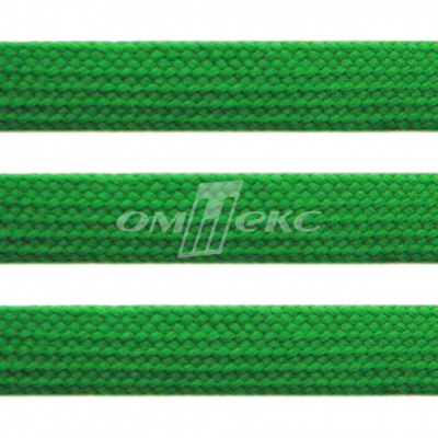 Шнур 15мм плоский (100+/-1м) №16 зеленый - купить в Таганроге. Цена: 10.21 руб.