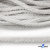 Шнур плетеный d-6 мм круглый, 70% хлопок 30% полиэстер, уп.90+/-1 м, цв.1076-белый - купить в Таганроге. Цена: 588 руб.
