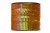 Пайетки "ОмТекс" на нитях, CREAM, 6 мм С / упак.73+/-1м, цв. 88 - оранжевый - купить в Таганроге. Цена: 300.55 руб.