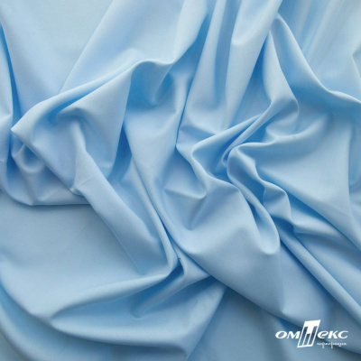 Ткань сорочечная Илер 100%полиэстр, 120 г/м2 ш.150 см, цв.голубой - купить в Таганроге. Цена 290.24 руб.
