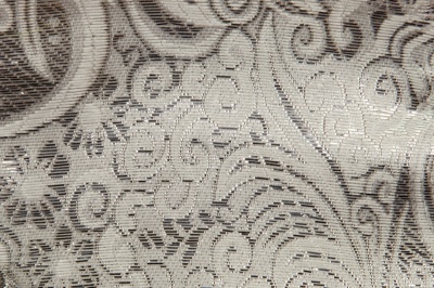 Ткань костюмная жаккард №10, 140 гр/м2, шир.150см, цвет св.серебро - купить в Таганроге. Цена 383.29 руб.