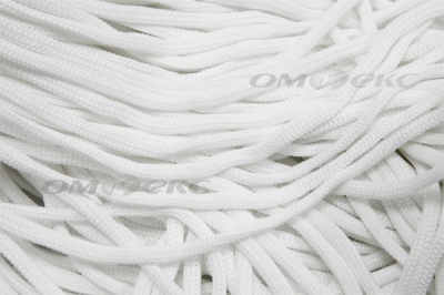 Шнур Т-02 (4с2) мелкое плетение 4мм 100 м белый - купить в Таганроге. Цена: 2.50 руб.