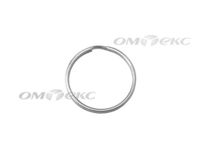 Кольцо металлическое d-20 мм, цв.-никель - купить в Таганроге. Цена: 3.19 руб.