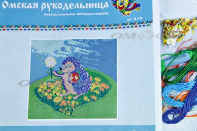 ОМБН-2 Набор для вышивания (бисер+мулине) - купить в Таганроге. Цена: 197.50 руб.