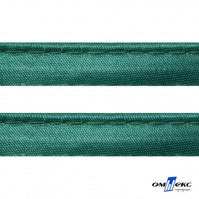 Кант атласный 140, шир. 12 мм (в упак. 65,8 м), цвет т.зелёный - купить в Таганроге. Цена: 237.16 руб.