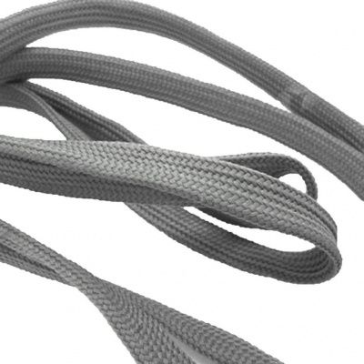 Шнурки т.5 80 см серый - купить в Таганроге. Цена: 16.76 руб.