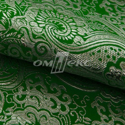 Ткань костюмная жаккард №4, 140 гр/м2, шир.150см, цвет зелёный - купить в Таганроге. Цена 383.29 руб.