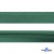 Косая бейка атласная "Омтекс" 15 мм х 132 м, цв. 056 темный зеленый - купить в Таганроге. Цена: 225.81 руб.