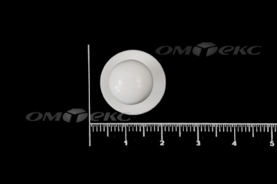 Пуговица поварская "Пукля", 10 мм, цвет белый - купить в Таганроге. Цена: 2.28 руб.