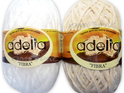 Пряжа Adelia "Fibra", полиэстер 100%, 50 гр/200 м - купить в Таганроге. Цена: 34.67 руб.