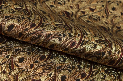 Ткань костюмная жаккард, 135 гр/м2, шир.150см, цвет бордо№17 - купить в Таганроге. Цена 441.94 руб.