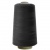 Швейные нитки (армированные) 28S/2, нам. 2 500 м, цвет чёрный - купить в Таганроге. Цена: 139.91 руб.