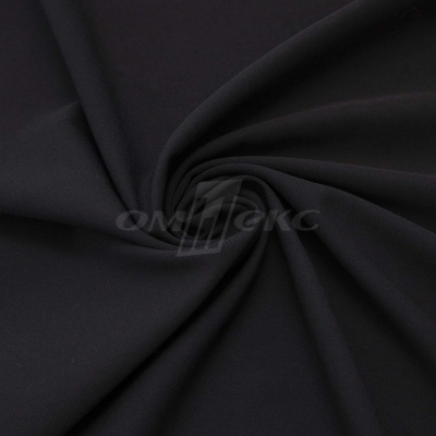 Ткань костюмная "Меган", 78%P 18%R 4%S, 205 г/м2 ш.150 см, цв-черный (Black) - купить в Таганроге. Цена 392.32 руб.