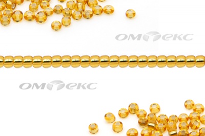Бисер (SL) 11/0 ( упак.100 гр) цв.22 - золото - купить в Таганроге. Цена: 53.34 руб.