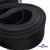 Регилиновая лента мягкая, пластик, шир.30мм, (уп.22+/-0,5м), цв.- чёрный - купить в Таганроге. Цена: 274.40 руб.