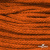 Шнур плетеный d-6 мм, 70% хлопок 30% полиэстер, уп.90+/-1 м, цв.1066-апельсин - купить в Таганроге. Цена: 588 руб.