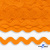 Тесьма вьюнчик 0381-0080, 8 мм/упак.33+/-1м, цвет 9511-оранжевый - купить в Таганроге. Цена: 107.26 руб.