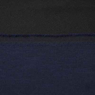 Ткань костюмная 26150 2009, 214 гр/м2, шир.150см, цвет т.синий - купить в Таганроге. Цена 358.58 руб.
