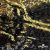 Трикотажное полотно, Сетка с пайетками, шир.130 см, #315, цв.-чёрный/золото - купить в Таганроге. Цена 693.39 руб.