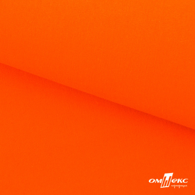 Ткань смесовая для спецодежды "Униформ" 17-1350, 200 гр/м2, шир.150 см, цвет люм.оранжевый - купить в Таганроге. Цена 138.73 руб.