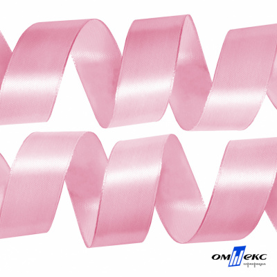 050-нежно-розовый Лента атласная упаковочная (В) 85+/-5гр/м2, шир.50 мм (1/2), 25+/-1 м - купить в Таганроге. Цена: 120.46 руб.