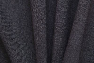 Костюмная ткань с вискозой "Верона", 155 гр/м2, шир.150см, цвет т.серый - купить в Таганроге. Цена 522.72 руб.