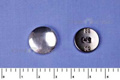 Формы для пуговиц и прочие части пуговиц; заготовки для пуговиц №20 с петлёй сталь (#32) - купить в Таганроге. Цена: 1.79 руб.