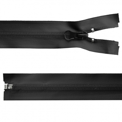 Молния водонепроницаемая PVC Т-7, 90 см, разъемная, цвет чёрный - купить в Таганроге. Цена: 61.18 руб.