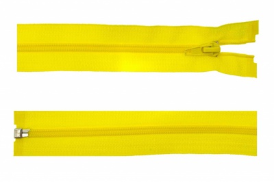 Спиральная молния Т5 131, 40 см, автомат, цвет жёлтый - купить в Таганроге. Цена: 13.03 руб.